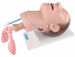 VBM has developed a wide range of skill-trainers and mannequins with the highest possible fidelity to train all airway procedures.