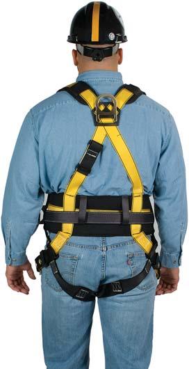Workman Construction Harness The Workman Construction harness adds an integral backpad for added comfort during work positioning and a removable, tongue-buckle tool belt.