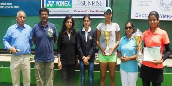 MSLTA YONEX SUNRISE PMDTA All India Ranking Under 12 Talent Series Tennis Tournament 2016 Daksh Agarwal came up with a solid all-round performance to outplay Sahil Tambat in three sets and lift the