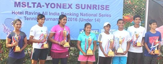 Page 5 MSLTA YONEX SUNRISE Hotel Ravine All India Ranking National Series Tennis Tournament 2016 (Under 14) MSLTA YONEX SUNRISE Hotel Ravine All India Ranking National Series Tennis Tournament 2016