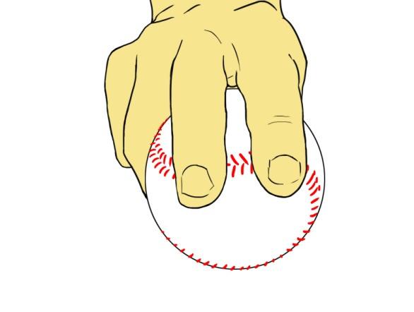 5 The 4 Seam Fastball Breakdown: The 4 seam fastball is your basic fastball, and the first pitch you would typically teach a young 4 Seam Fastball pitcher.
