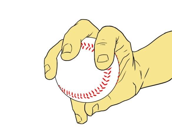 Three Finger Changeup It also should have a little bit of movement, trailing off down and to the arm side.