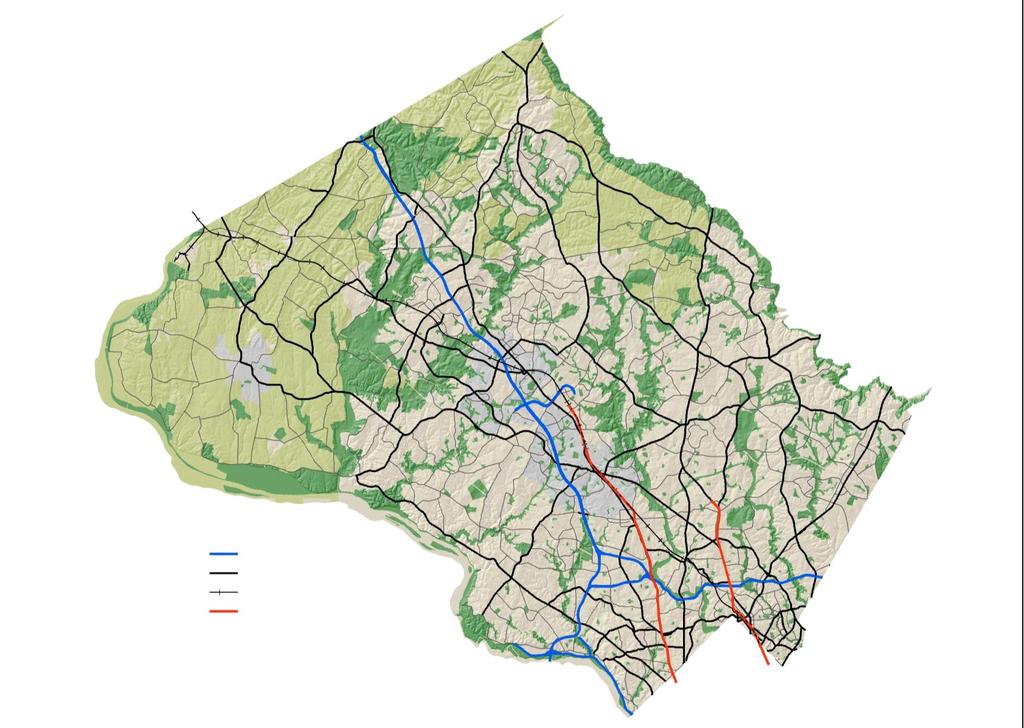 Master Plan of Highways This Plan amends the Master Plan of Highways by identifying an alignment for the Purple Line from Bethesda to the County s boundary with Prince George s County on University