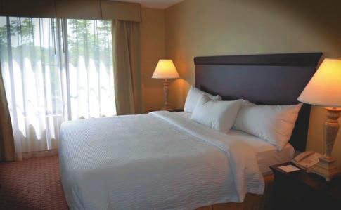 ACCOMMODATIONS Campers will stay at Euro-Suites hotel for a beautiful weekend.