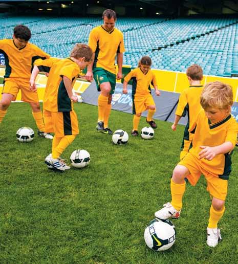 DECISION MAKING BALL GAMES Middle: Simon Says Players dribble freely around the area with a ball each.