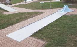 Apart from its protective function for the courses this coating considerably increases smooth running and precision during the minigolf game.