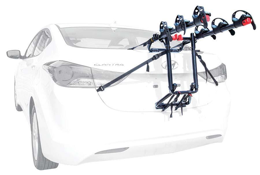 TRUNK MOUNTED PREMIER 3 BIKE TRUNK MOUNTED CARRIER S103 Quick Set 16 Long Carry Arms SNAP Into Place Right Out Of The Box. Rack Can Be Folded Down With One Hand. 11.