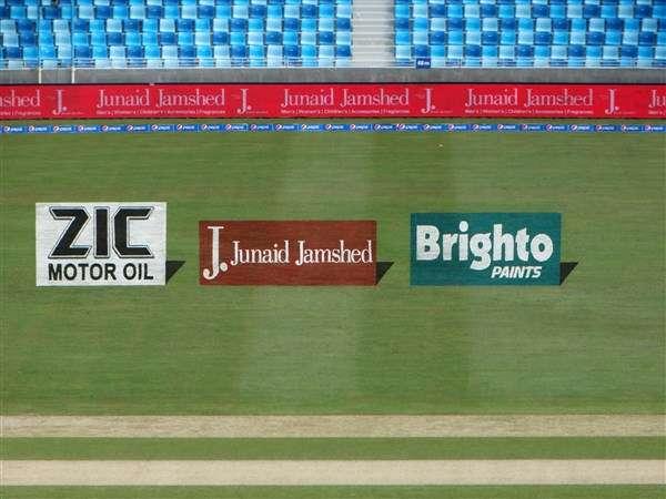 Reference Snaps 3D Hand Painted Mid Pitch Logos Pakistan Vs England Cricket