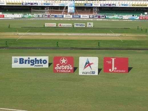 Reference Snaps 3D Hand Painted Mid Pitch Logos Pakistan Vs