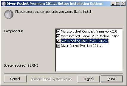 ActiveSync might display a dialog box with a list of programs that will be installed on your Pocket-PC.