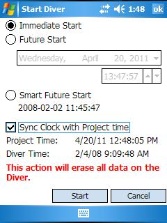 5.4.3 Altitude (obsolete models) Specify the altitude above sea level for the location of the Diver. The value entered will be in the units that are programmed in the Diver. (i.e. meters or feet).