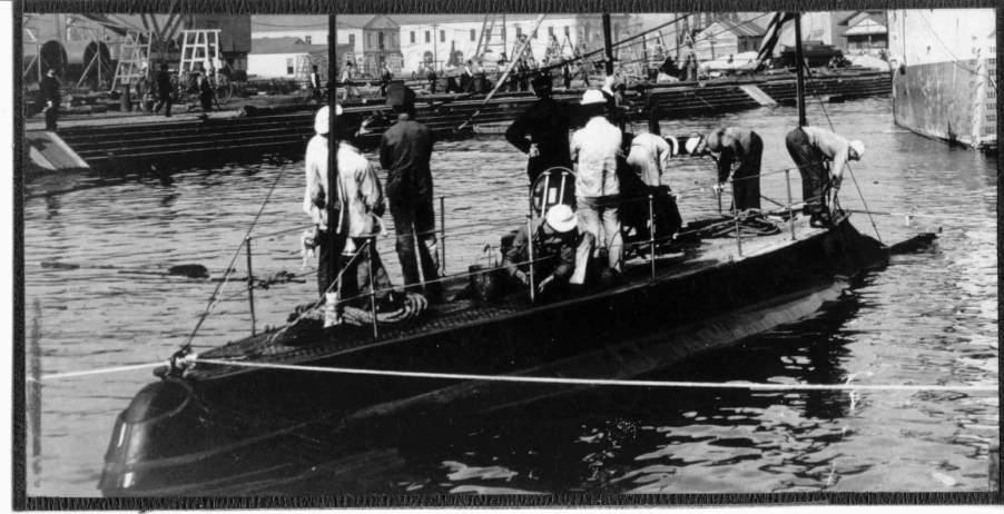 Holland's efforts proved successful and he was able to persuade the Navy in April of 1900 to purchase this submarine. It was added to the fleet as USS Holland (SS-1). John Holland Admiral Hyman G.