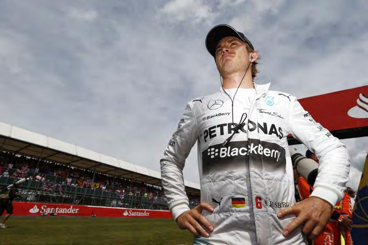 8 Round 10 - German Grand I Cover Story Silver Arrows prepare for Hockenheim showdown T he intense head-to-head battle between Lewis Hamilton and Nico Rosberg for the world championship is shaping up