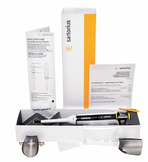 1.3 Sartorius Pipette Tips We recommend only using Sartorius pipette tips with the Tacta pipette.