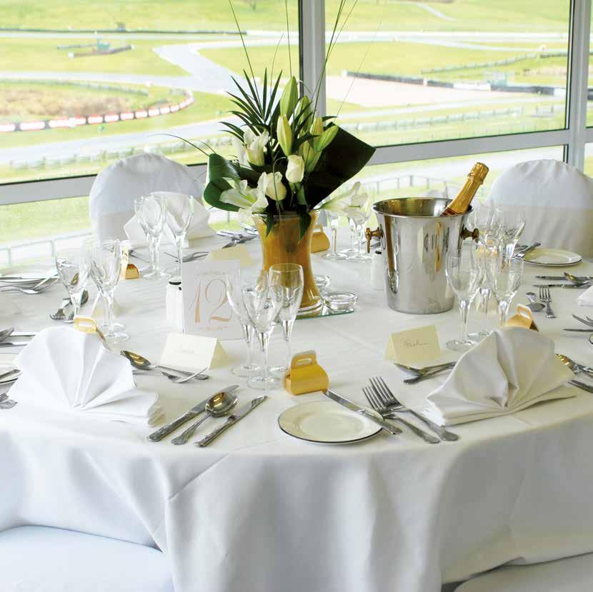 Banqueting The world of motorsport is renowned for its glamorous parties and the Fogarty Moss Centre is capable of hosting 400 guests for banquets over two floors,