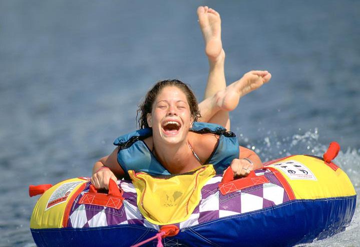 Tubing Riding in a dtube can be a very positive experience for a young child and non-athletic older