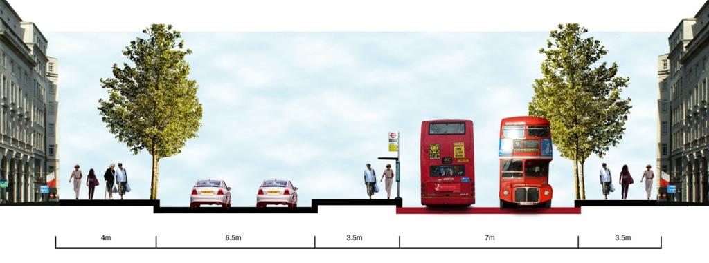 Bus Priority Elements used in 3GBP Traffic management delivery plan Partnership of Safety, cycling, walking, urban realm