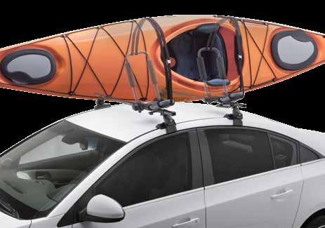 Vertical Kayak Carriers The Folding Kayak Carrier SR5513 allows you to transport your kayak safely and easily