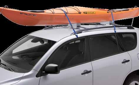 Horizontal Kayak Carriers Foam Kayak Carriers SR5531, SR5530, SR5526, SR5525 Closed cell foam blocks that help protect your kayak during transport Non-skid underside protects the vehicle finish