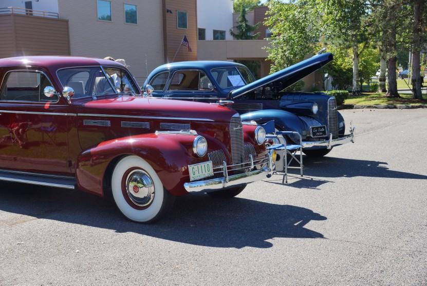 Linnane LeCoque 50 Cadillacs and 4 LaSalles ranging in age from 1937 to 2016 turned out for the 2016 CLC PNWR show at the Triple X Root Beer in Issaquah.