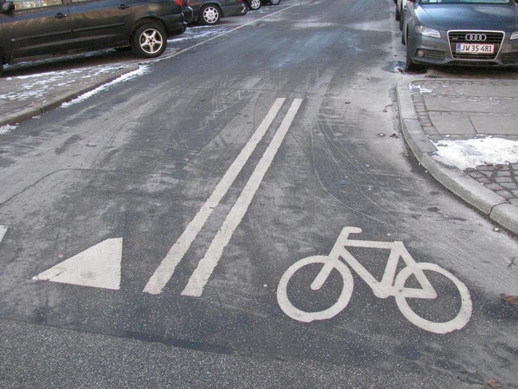 Bicycle contraflow