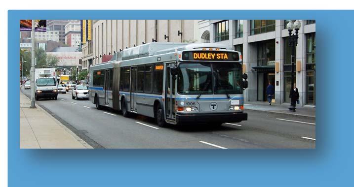 9 Figure 1 3: BRT in Mixed Traffic Silver Line, Boston, MA The BRT in Mixed Traffic Alternative includes substantial changes to the service plan, vehicles and