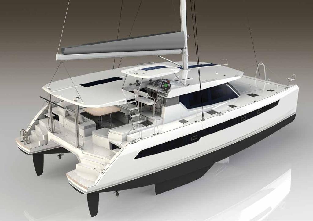 P Designed as a versatile replacement for the award-winning Leopard 48 (Boat of the Year 2012), the new Leopard 50 is an exciting new cruising sailing catamaran taking