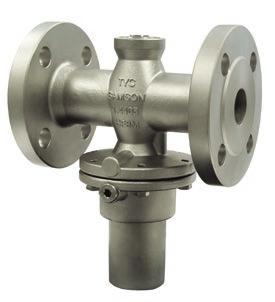 Series 44 Self-operated Pressure Regulators Type 44-1 B Pressure Reducing Valve Type 44-6 B Excess Pressure Valve ANSI version Application Set points from 3 to 290 psi (0.