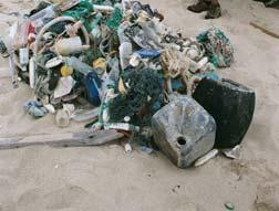 disposal of fishing debris Introduce measures to implement MARPOL Annex V Introduce flag