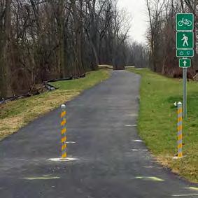 The Trails & Clean Ohio Trail Program funding will be used to design and construct approximately 1 mile by 10 foot-wide paved portion of the path connecting the downtown with the