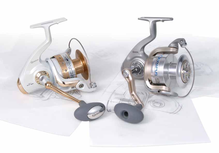 saltwater spin reels Surge Spin Olympus Spin Quantum s Surge and Olympus big water spinning series reels combine high performance and value with features usually found only on more expensive reels.