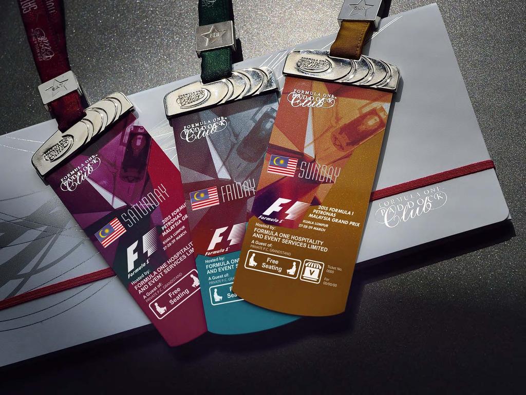 Formula One Paddock Club Where business is a pleasure... Our invitation system fits perfectly with the needs of corporate clients.