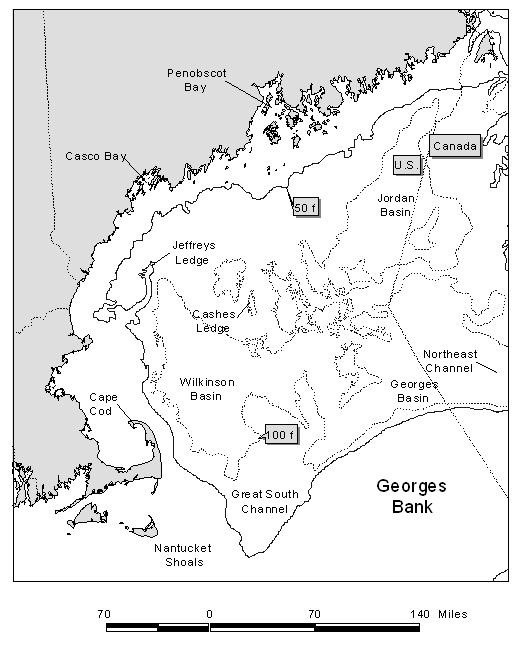 Habitat Map 1 - Northeast