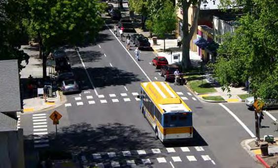 Sacramento CA Example of one way street