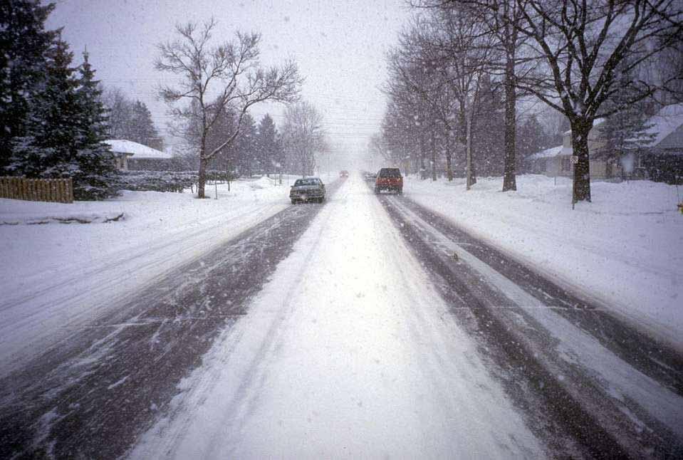 Every blizzard proves motorists prefer two lane roads Indeed they place medians and edge buffers on 4-lane roads