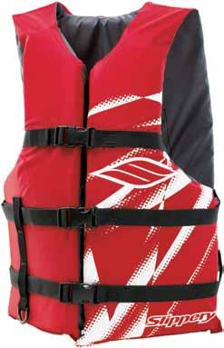 5 belts with heavy duty buckles for support - Light weight foam and nylon construction COLOR