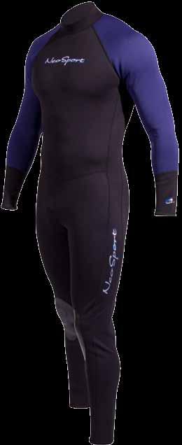 warmth and durability of a full wetsuit combined with the comfort and