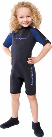 XSPAN Children s 2mm Back Zip Shorty This is a great first wetsuit & it s styled just like our adult suit so your kids will