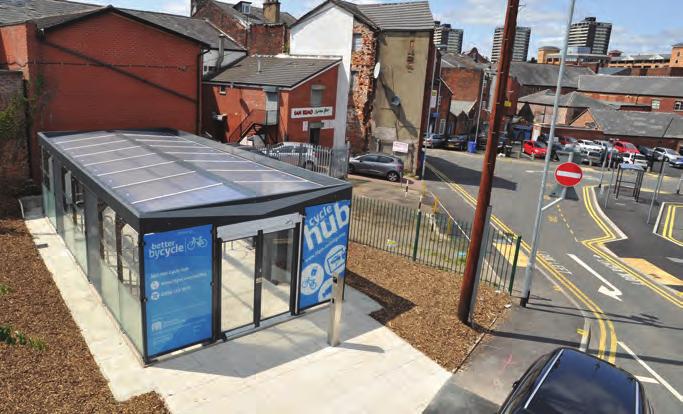 Cycle Parking: Getting it Right - Secure Cycle Hubs Offering a secure cycle hub whether it is a standalone unit or contained within an existing building is the
