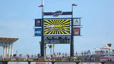 announcement to accentuate the promotion along with video board recognition Long after the