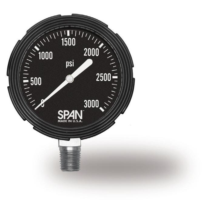 SPAN Sub Sea Gauges Sub Sea Pressure Gauges Born in the Oil Patch in 1970, the SPAN liquid filled pressure gauge was the standard for offshore platform, ROV, panel
