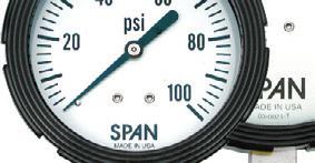 It is available on all SPAN gauges. Lighted Dial: SPAN offers the only lighted and liquid filled gauge. 12 volt incandescent or LED in white, blue, green or red.