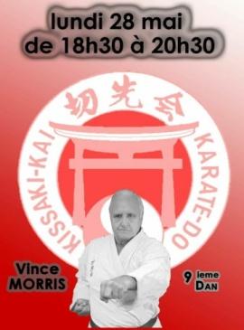 30 hrs, an intense two hours with Sensei Vince Morris.