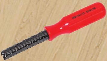 PADS RED HANDLED SANDING TOOL - WITH 3 SLEEVES 1/2