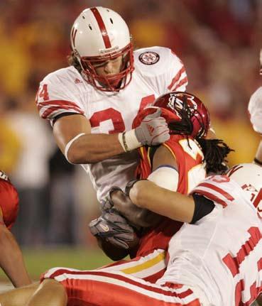 Bradley returned healthy to the Huskers and is in the midst of one of his finest seasons, as he leads the Blackshirts this season with 44 tackles and two fumble recoveries, while he also is one of