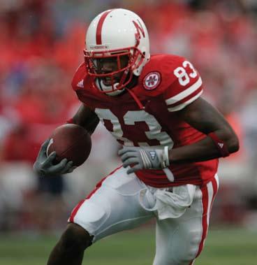 12 on NU s all-time receiving yardage list (1,049) 20 consecutive games with a reception (second-longest in NU history) Terrence Nunn ranks as a dangerous dual threat for Nebraska in 2006 as both a