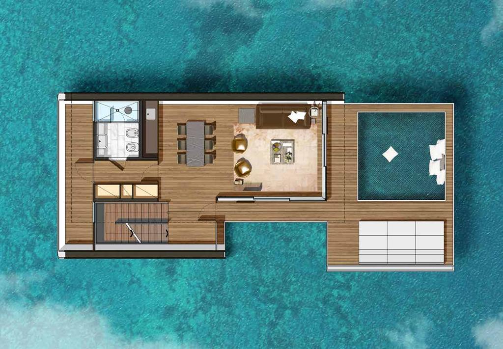 The Floating Seahorse Floor Plans SEA LEVEL PLAN 30 THE