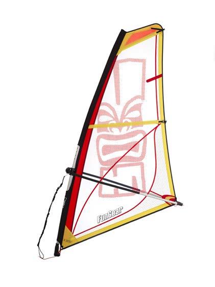 5 art nr: 28 3.0 art nr: 32 3.5 art nr: 36 4.5 art nr: 40 TIKI DACRON CLASSIC is an ideal sail for windsurfing schools and for beginners.