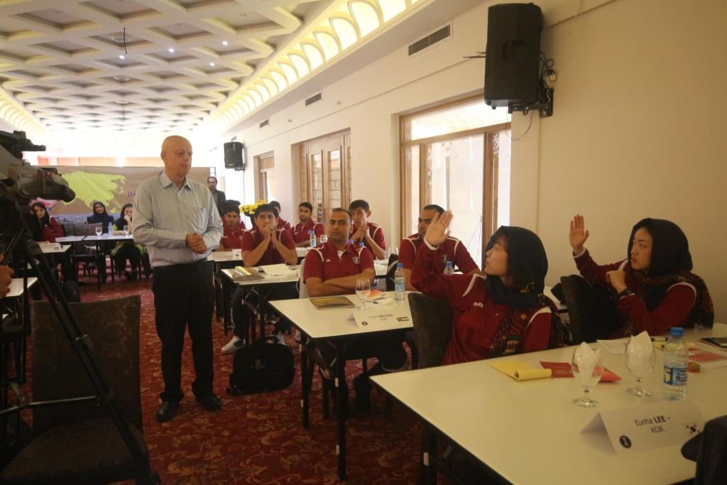 session IHF-GRTP Referee Course for Asian