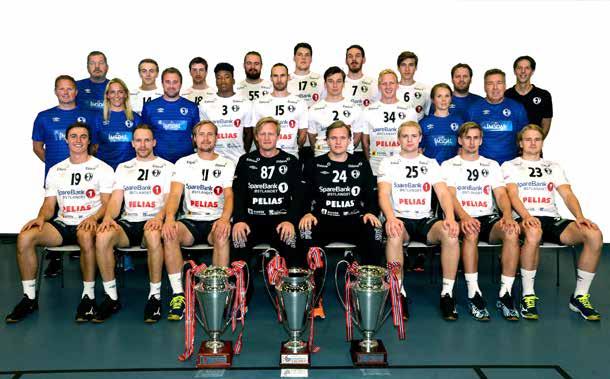 VELUX EHF Champions League 2017/2018 OFFICIAL PROGRAMME Elverum Handball Elverum, Norveška ŠT. / JERSEY NUM.
